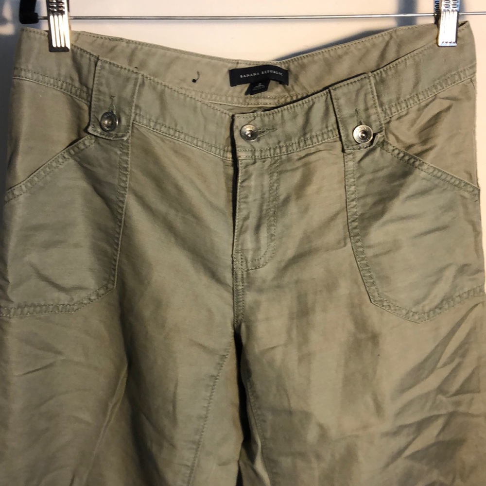 Banana Republic Linen/Cotton baggy pants